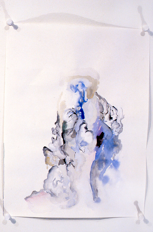 Gouache, watercolor, ink, 9 x 12"